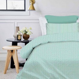 Παπλωματοθήκη Maira (Σετ 2τμχ) Petrol Astron PETROL