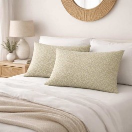 Μαξιλαροθήκες Emelia (Σετ 2τμχ) Olive Astron OLIVE