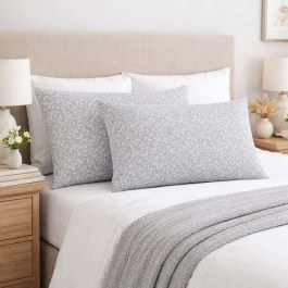 Μαξιλαροθήκες Emelia (Σετ 2τμχ) Grey Astron GREY