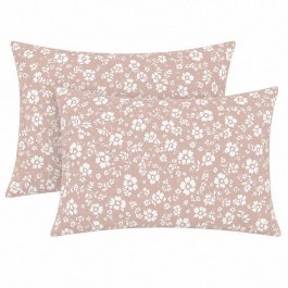 Emily Pillowcases (Set of 2) Chocolate Astron CHOCOLATE