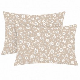 Emily Pillowcases (Set of 2) Beige Astron BEIGE