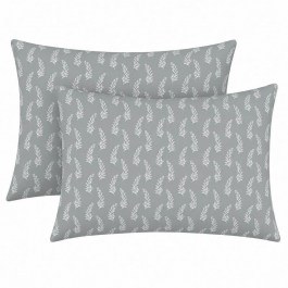 Vivian Pillowcases (Set of 2) Grey Astron GREY