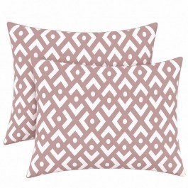 Chiara Pillowcases (Set of 2) Chocolate Astron CHOCOLATE