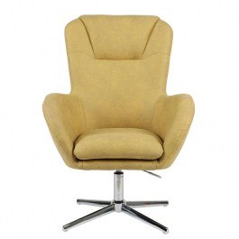 ArmChair ΜΥ-9251 72x73x100/104cm Yellow 429-91-006 YELLOW