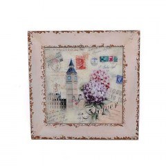 Painting 136-13-210 56x56 London Multi