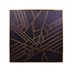 Frame Black Theme EF095-16 373-92-043 60x3x60cm Black-Gold