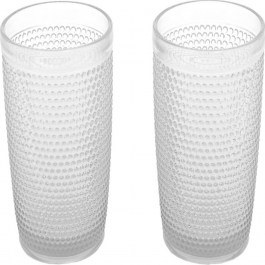 Dot Glass Glass Set 6 Pieces Clear 373-00-551 CLEAR