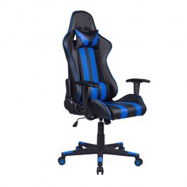 Chair Gaming 387-00-005 64x53x135cm Black-Blue BLACK-BLUE