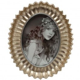 Photo Frame Oval 279-222-173 13x18cm Gold GOLD