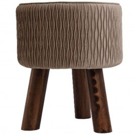 Stool 373-00-633 28x28x34cm Beige BEIGE