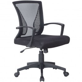 Office Chair 388-00-005 57x65x91cm Black BLACK