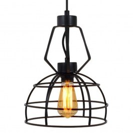 Ceiling Lamp Cell 835-123-260 25x35cm 1xE27 Black BLACK