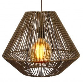 Ceiling Lamp Cordon 835-123-243 40x35cm 1xE27 Brown BROWN