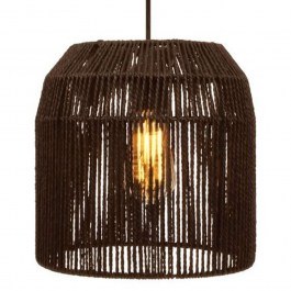 Ceiling Lamp Cordon 835-123-246 25x30cm 1xE27 Brown BROWN