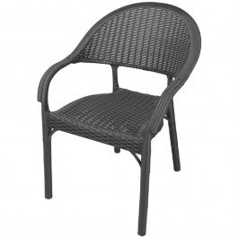 Πολυθρόνα Hilda 875-122-021 60x62x85cm Anthracite ANTHRACITE