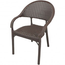 Πολυθρόνα Hilda 875-122-020 60x62x85cm Brown BROWN