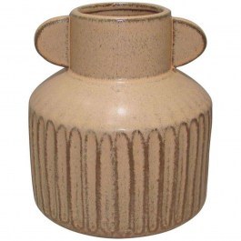 Decorative Vase 003-123-068 17,6x17,6x18,5cm Brown BROWN
