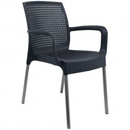 Armchair Bella 875-123-033 55x55x85cm Anthracite ANTHRACITE