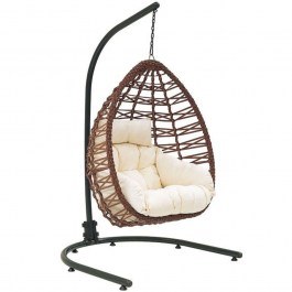 Κρεμαστή Πολυθρόνα - Φωλιά Simran 894-123-011 121x140x200cm Brown BROWN