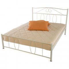 Bed Blanc (For Mattress 150x200) 827-18-007 158x208x99cm Beige