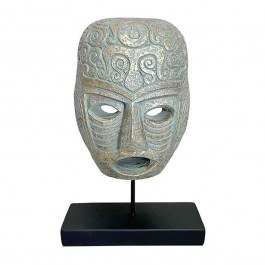 Decorative Desktop Face 0038-223-047 20,5x10,5x35,5cm Veraman-Gold VERAMAN-GOLD