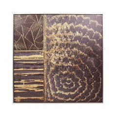 Κάδρο 373-223-982 80x3x80cm Beige-Brown