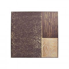 Κάδρο 373-223-983 80x3x80cm Beige-Brown