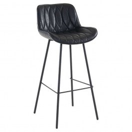 Stool Bar 380-223-020 48,5x50,5x101cm Black BLACK