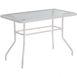 Table Garden 327-124-130 120x70x70cm White WHITE