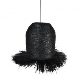 Ceiling Light Wicker Boho 724-124-006 40x47cm 1xE27 60W Black BLACK
