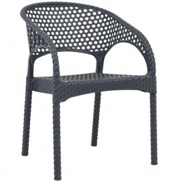 Armchair Daria 875-124-050 54x46x82cm Anthracite ANTHRACITE