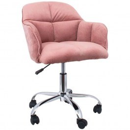 Office Chair 093-124-136 58x53x85cm Pink PINK