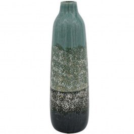 Ceramic Vase 091-224-005 13x41cm Multi-Green MULTI-GREEN