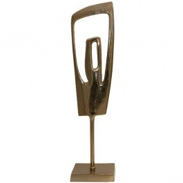 Διακοσμητικό Επιτραπέζιο Sculpture 934-124-029 16x11x65cm Gold GOLD