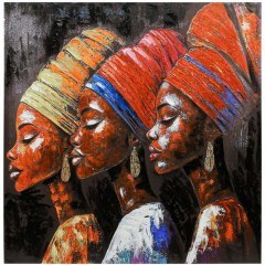 Canvas Painting 171-225-006 80x3x80cm Multi