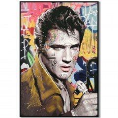 Canvas Painting Elvis Presley 108-224-053 62x4x92cm Multi