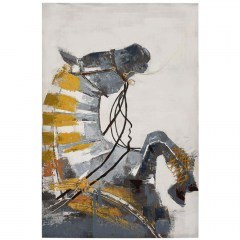 Canvas Painting Horse 374-224-225 80x3x120cm Multi