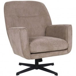 Swivel Armchair Rachel 429-223-016 76x80x91,5cm Beige BEIGE