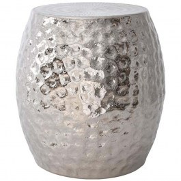 Stool 953-124-004 44x46cm Silver SILVER