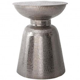 Stool 953-124-002 39x50cm Silver SILVER