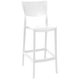 Bar Stool Bellini 824-225-030 44x53x112cm White WHITE