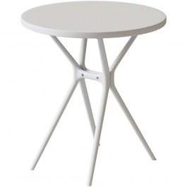 Τραπέζι Κήπου 631-125-044 70x71cm White WHITE