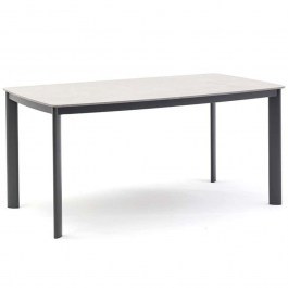 Τραπέζι Κήπου Asanio 0044-124-004 160x90x75cm Grey GREY