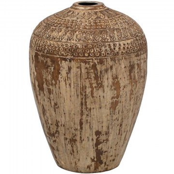 Vase 957-125-011 30x40cm Beige-Gold