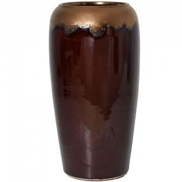 Vase 374-224-351 50cm Brown-Gold