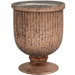 Βάζο 962-225-004 14x18cm Pink-Bronze PINK-BRONZE