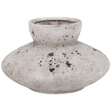 Vase 028-125-142 21x21x13cm Grey