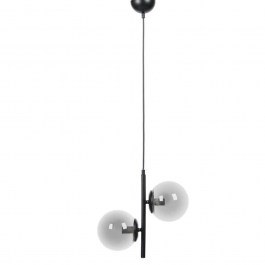 Φωτιστικό Οροφής 835-225-344 35x100cm 2xE14 60W Black BLACK