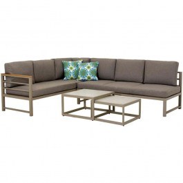 Garden Lounge Minnesota (Set 4Pcs) 378-124-046 Beige BEIGE