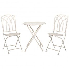 Τραπεζαρία Κήπου Gordon (Σετ 3Τμχ) 278-125-017 Beige BEIGE